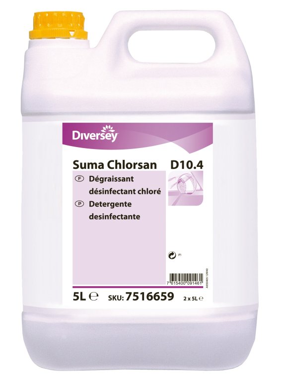 Dégraissant désinfectant alcalin chloré SUMA