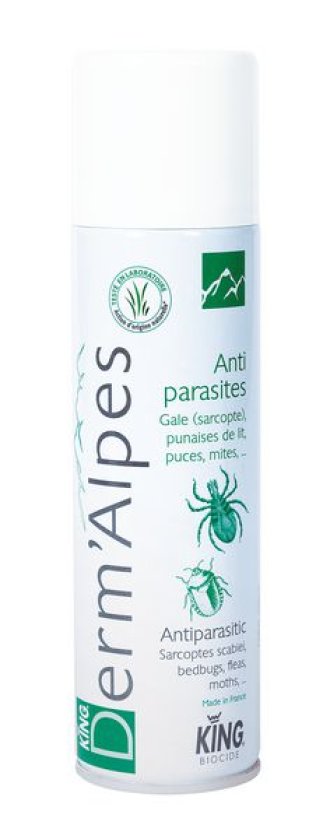 Anti parasites punaise gale acarien aérosol