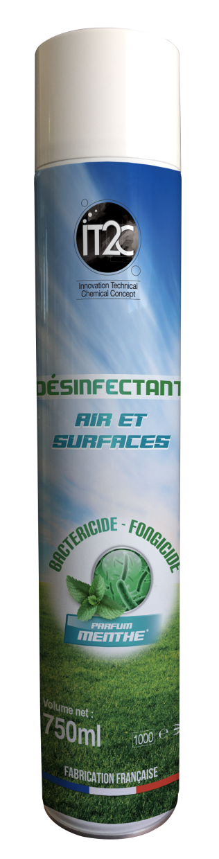 Désinfectant intégral air et surfaces