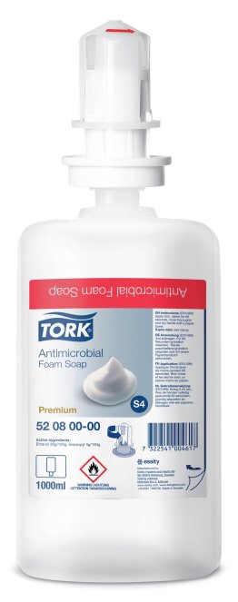 Savon mousse antimicrobien TORK S4